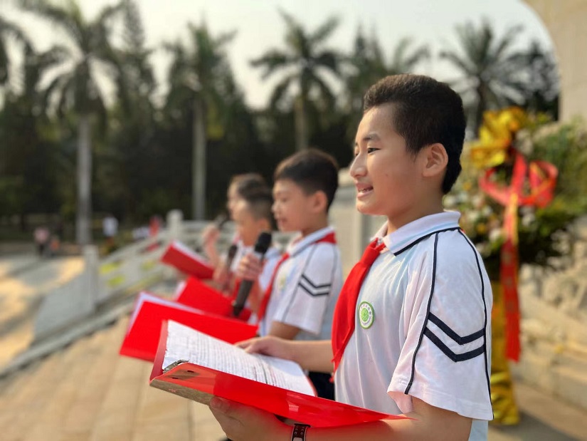 缅怀先烈，弘扬爱国精神――颜射
2023年春季研学旅行