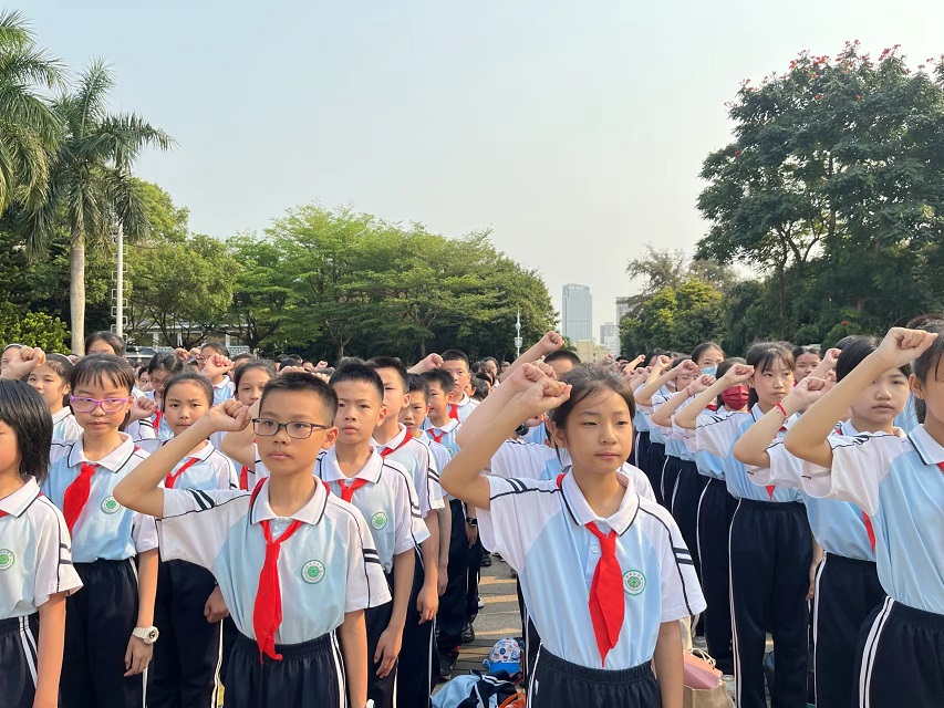 缅怀先烈，弘扬爱国精神――颜射
2023年春季研学旅行