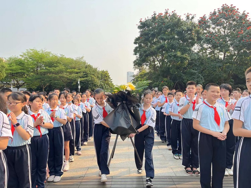 缅怀先烈，弘扬爱国精神――颜射
2023年春季研学旅行
