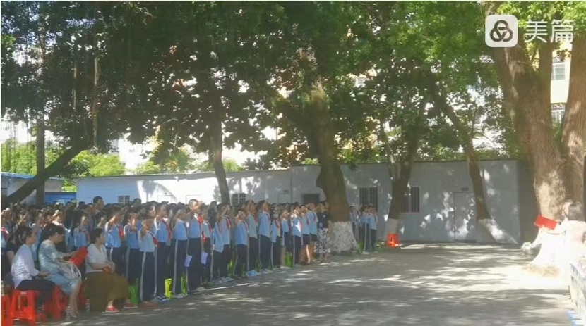 厉兵秣马酬壮志，扬帆起航续华章――颜射
毕业班期末考试动员大会